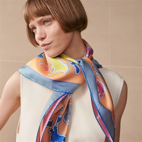 hermes caracteristick double scarf